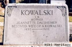 Jeannette Dalsheimer Kowalski