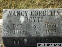 Nancy Cordelia Martin Boyte