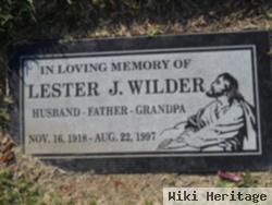 Lester John Wilder