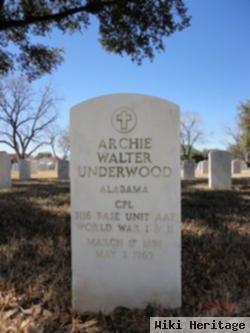 Archie Walter Underwood