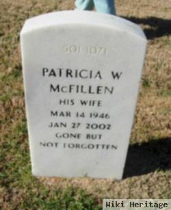 Patricia W Mcfillen