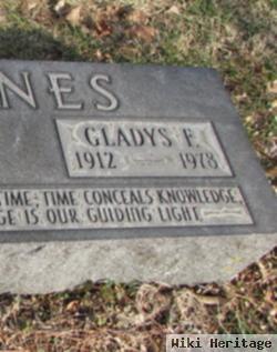 Gladys F Jones