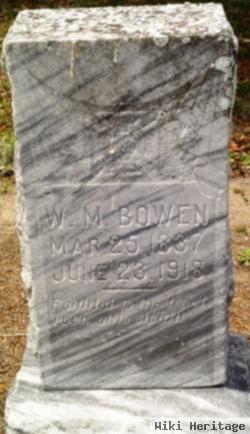 W M Bowen