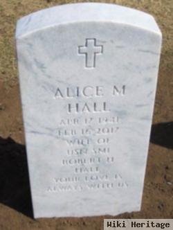 Alice M Hall