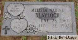 Melissa Nadine Blaylock