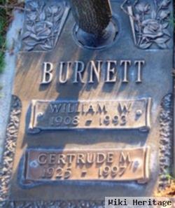 Gertrude M Burnett