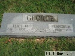 Alice M George