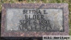 Bertha E. Long Elder