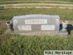 Nannie Leslie Cordell