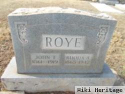 John F Roye