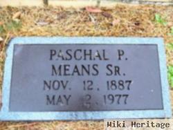 Paschal Porter Means, Sr