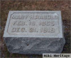 Mary H Rabold