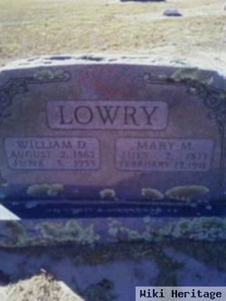 William David Lowry