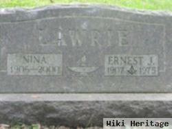 Ernest J Lawrie