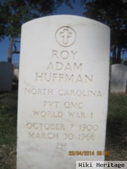 Pvt Roy Adam Huffman