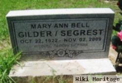 Mary Ann Bell Gilder Segrest