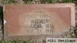 Bertha Virginia Wilmer