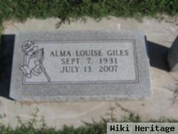 Alma Louise Hudgens Giles