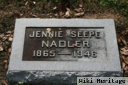 Eugenia Mary "jennie" Seepe Nadler