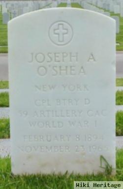 Joseph A O'shea