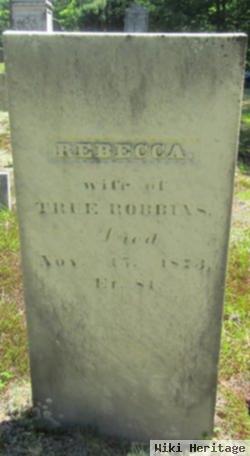 Rebecca Hodgman Robbins