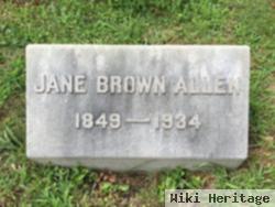 Jane Brown Allen