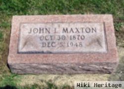 John Lewis Maxton