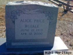 Lena Alice Price Ruekle