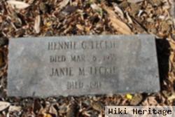 Janie M. Leckie