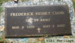 Sgt Frederick Henry Cudd