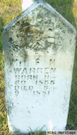 F M Warren