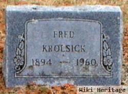 Fred Krolsick