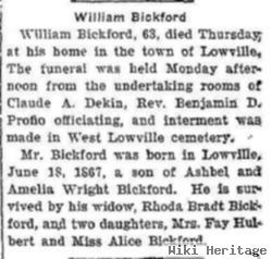 William Bickford