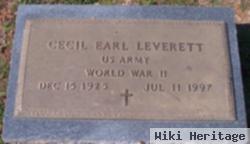 Cecil Earl Leverett