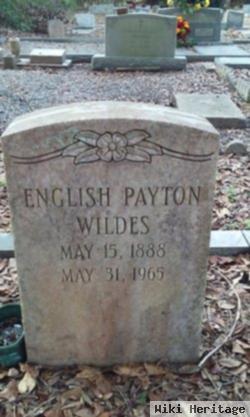 English Payton Wildes