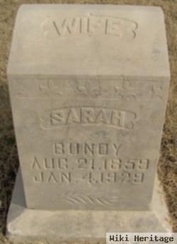 Sarah Reed Burton Bundy