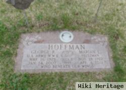 Marian L Heitzman Hoffman