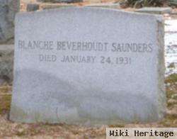 Blanche Beverhoudt Saunders