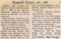 Russell "sug" Tarter, Jr