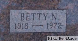 Betty N Morton