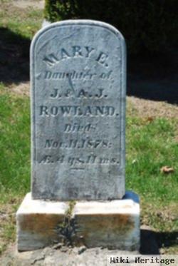 Mary Evelyn Rowland