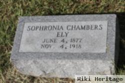 Sophronia Chambers Ely