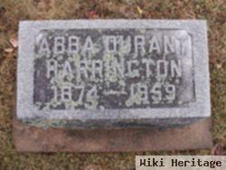 Abba Durant Harrington