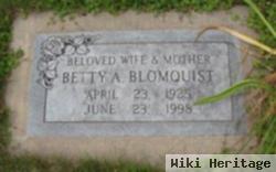 Betty A Bloomquist