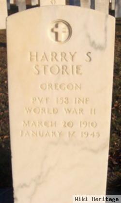 Pvt Harry Sidney Storie