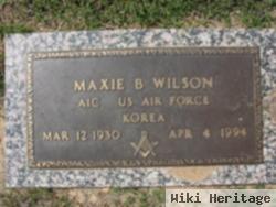 Maxie B Wilson