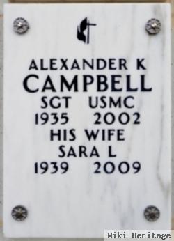 Alexander K Campbell