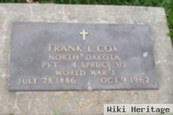 Pvt Frank Lester Cox