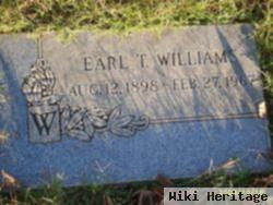 Earl T Williams