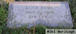 Ester Rowe